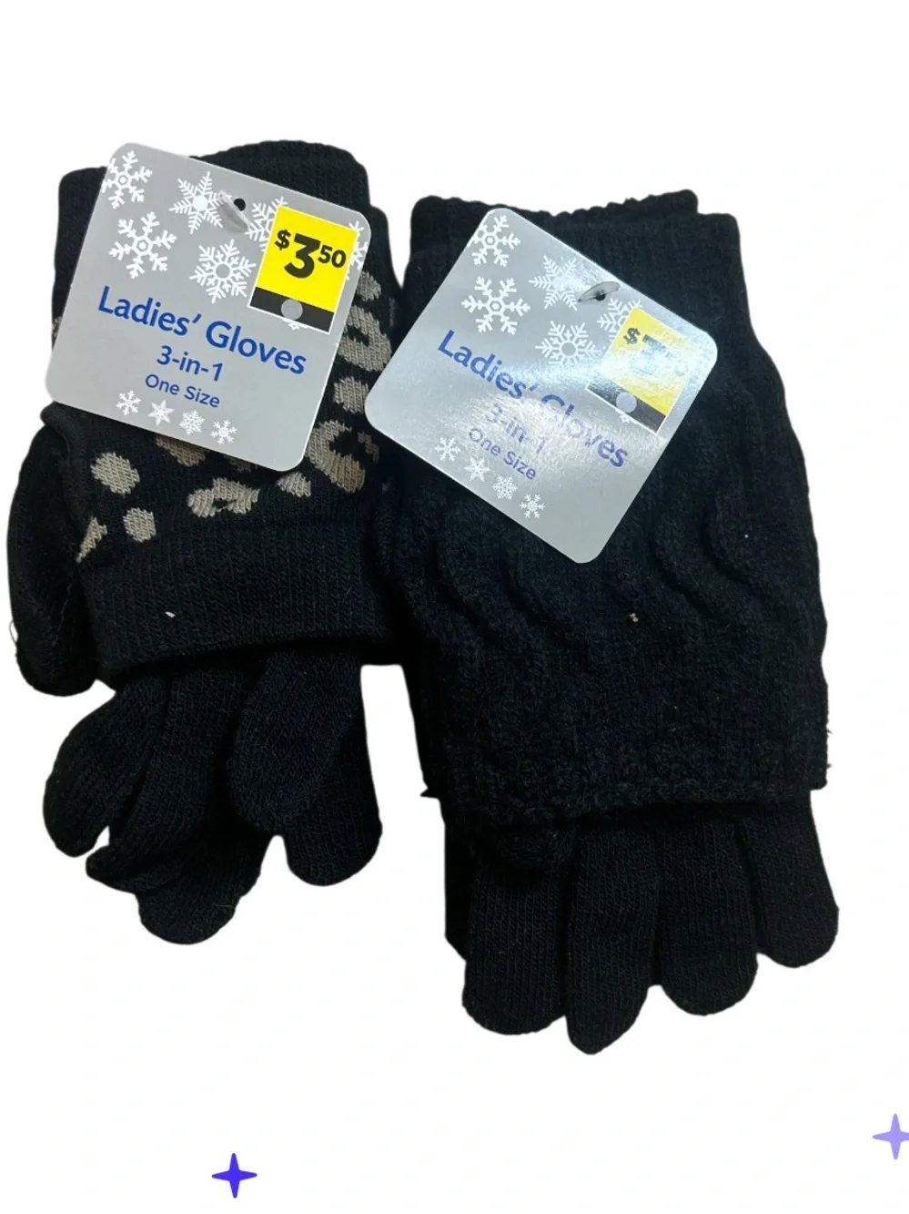 Bundle of 9 NWT  Women’s Winter Gloves T.E.K., 3in 1 , Texting , Chenille